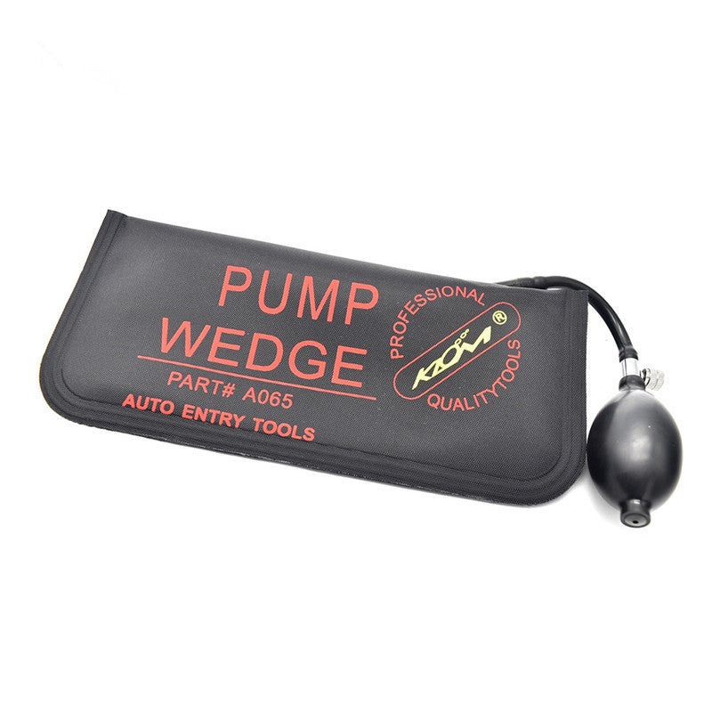Black PUMP WEDGE LOCKSMITH TOOLS Big Size Auto Air Wedge Airbag Lock Pick Set Open Car Door Lock 27x13CM Hardware Tool - LOCKPICKWEB