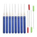 12Pcs Lock Broken Key Extractor Remove Removal Hooks Needle Locksmith Tool Set Hardware Lock Tool - LOCKPICKWEB