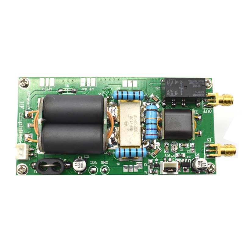 New Assembled and Diy Kit 100W SSB Linear HF Power Amplifier Heatsink for YAESU FT-817 KX3 Cw AM FM HAM C5-001