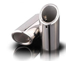 Rline Tail Throat Car Exhaust Pipe Muffler Tip For Audi A1 A3 A4L A5 A6L Q3 Q5 Tail Pipe 1Pair
