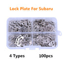 100pcs Car Lock Reed Lock Plate For Subaru Car Lock Repair Locksmith Accessories