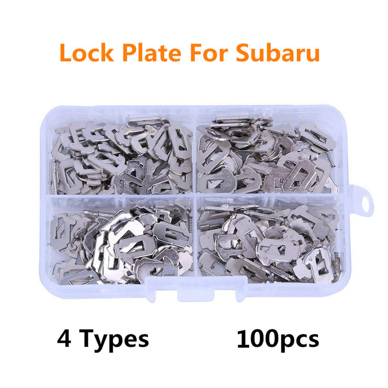 100pcs Car Lock Reed Lock Plate For Subaru Car Lock Repair Locksmith Accessories