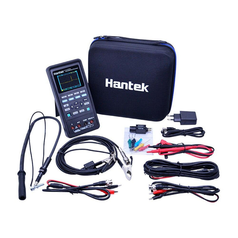 Hantek 2D82 AUTO Digital Oscilloscope Multimeter 4 In1 2 Channels 80MHz Signal Source Automotive Diagnostic 250MSa/s