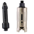 1 PCS Stainless Steel Lock Cylinder Puller with 1 PCS MINI Car Lock Puller Professional Locksmith Tool