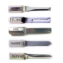 Professional Car Key Locksmith Tools 5pcs Power Key Combination Stainless Steel HU101 HU64 HU100 HON66  TOY43 Strong Key Tools