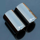 Rline Tail Throat Car Exhaust Pipe Muffler Tip For Audi A1 A3 A4L A5 A6L Q3 Q5 Tail Pipe 1Pair