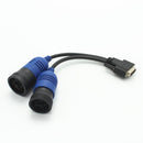 NEXIQ V8 Auto Heavy Duty Truck Scanner Tool NEXIQ 125032 USB Link 6pin and 9pin Y Truck Diagnose Interface Cable