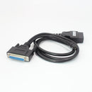 Diagnostic Cables for T-300 T300 Key Programmer T300+ Key Maker OBD2 16PIN TO 25PIN Cable
