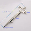 K1KA Locksmith Tool Opening Door Following the Removal the Cylinder Gauge Stepped Spindle Pins
