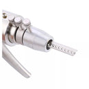 Lock Pick Gun Dimple Lock Bump Gun Tool Set with 9pcs Bump Key Tips Locksmith Practice Gun Set