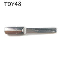 Locksmith Tools for Car Hu66 HU92 SIP22 HU66 NSN14 Car Strong Force Power Key Stainless Steel Key for Pro Locksmith Repair