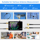 NanoVNA 50KHz-900MHz Vector Network Analyzer Kit MF HF VHF UHF Antenna Analyzer Nano VNA Diy Initial Measurements