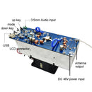 New 150W DC 48V Stereo RF FM Transmitter Amplifier 76M-108MHz Frequency Radio Station Module