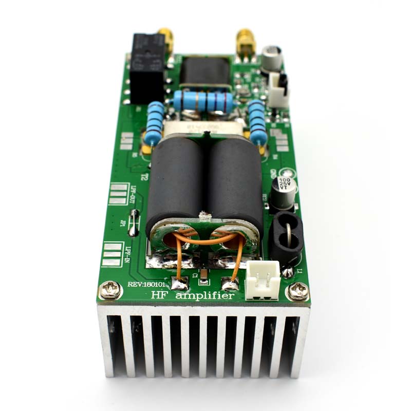 New Assembled and Diy Kit 100W SSB Linear HF Power Amplifier Heatsink for YAESU FT-817 KX3 Cw AM FM HAM C5-001