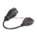 OBD2 Connector For Benz 38Pin Connector to 16 Pin OBD2 OBDII Cable Adapter Accessories