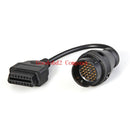 OBD2 Connector For Benz 38Pin Connector to 16 Pin OBD2 OBDII Cable Adapter Accessories