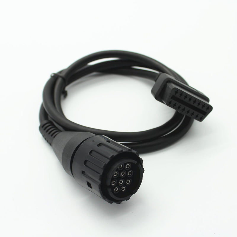 For BMW ICOM D Cable Motorcycles Cable Motobikes Diagnostic Cable 10 Pin Adaptor to 16pin ICOM A3 A2