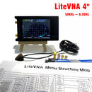 Hugen 50kHz ~ 6.3GHz LiteVNA 4" Display Vector Network Analyzer HF VHF UHF Antenna