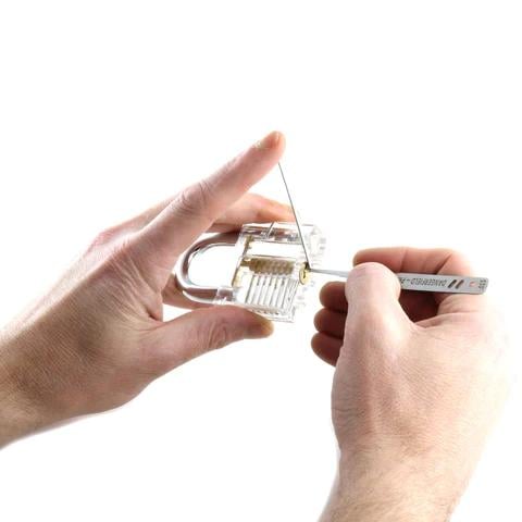 Acrylic Clear Practice Lock for Lockpicking