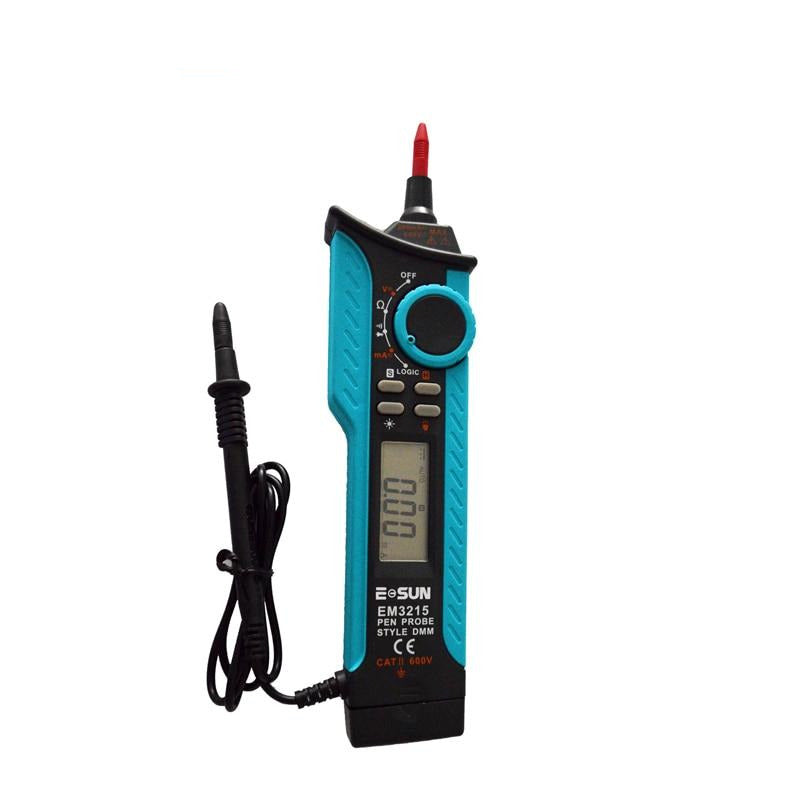 ALL SUN EM3215 Pen Type Digital Multimeter DC AC Voltage Current Tester Diode Continuity Logic Voltage Tester