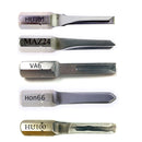 Professional Car Key Locksmith Tools 5pcs Power Key Combination Stainless Steel HU101 HU64 HU100 HON66  TOY43 Strong Key Tools