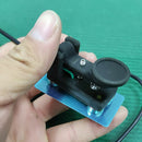 Mini Portable Dual Paddle Automatic Key Shortwave Radio CW Morse Code Base Magnetic Adsorption