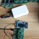 VHF UHF MMDVM Hotspot Pi-star Support P25 DMR YSF Module + 2.2inch TFT OLED for Raspberry Pi