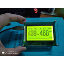 External Cat Display Screen 12864 LCD with Acrylic Case and Cable for YAESU FT-817 FT-818 FT-857 FT-897 818ND 857D