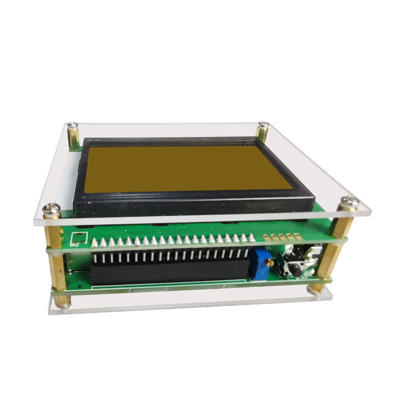 Cat Display Panel External Cat Display Screenwith Acrylic Case and Cable for YAESU