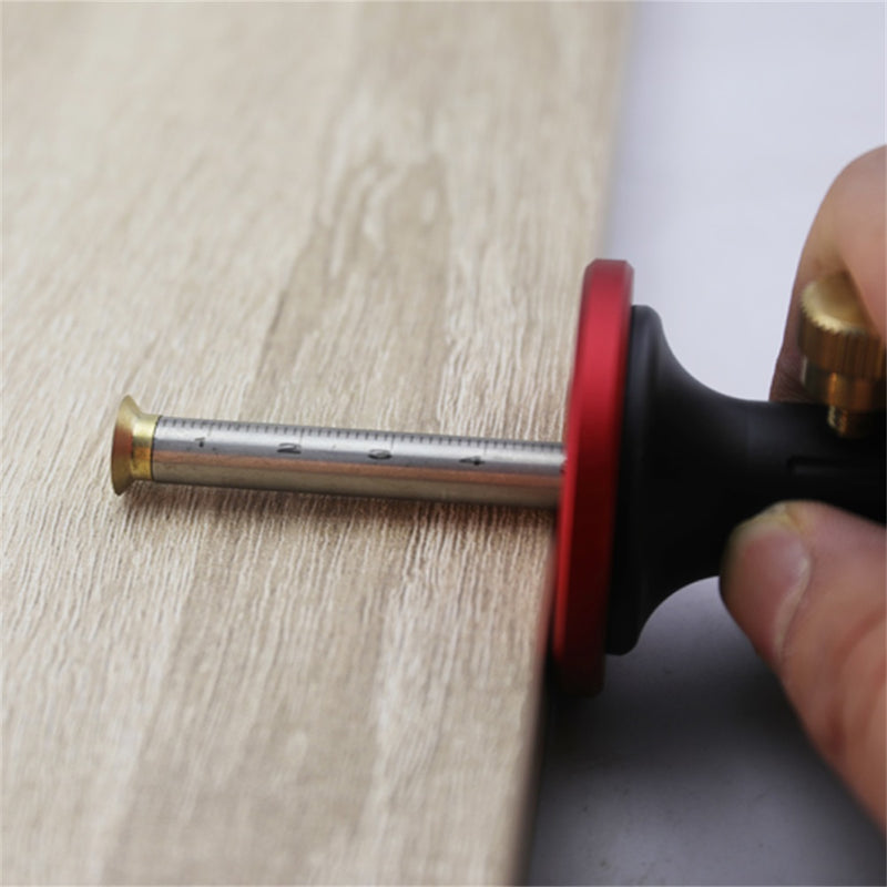 ETOPOO European Woodworking Scribe Ruler Tool Diamond Glass Cutter Carbide Tipped Scriber Knife Scriber
