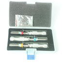3Pcs Tubular 7 Pins Lock Pick Tools with Transparent 7 Pin Tubular Lock Cylinder Locksmith Tools - LOCKPICKWEB