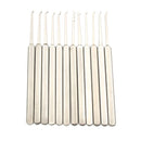 12Pcs Lock Pick Tools Set Lock with T-Lock Transparent Lockout Kit Tool - LOCKPICKWEB