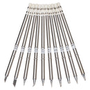 Drillpro 10pcs T12 Soldering Iron Tips Set for HAKKO FX951 FX952