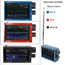 New 50KHz-200MHz Malahit SDR Receiver Malachite DSP Software Defined Radio 3.5" Display Battery Inside Nice Sound