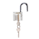 24Pcs Lock Picks Training Tool Transparent Practice Padlock Set Locksmith Tool With Two Padlock - LOCKPICKWEB