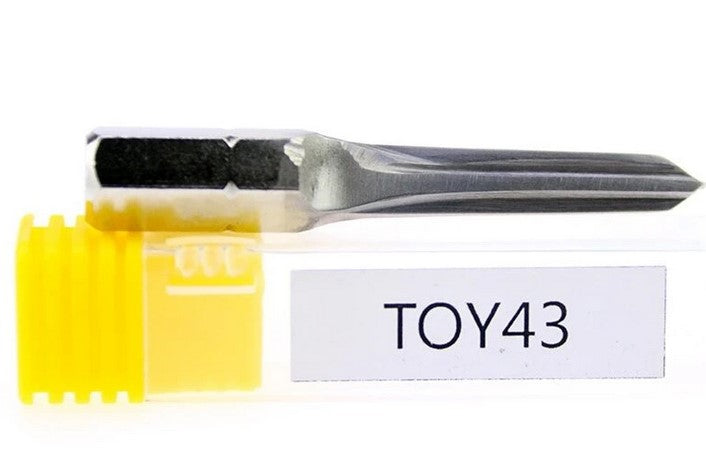 TOY43 Power Key Locksmith Tools for Car,Stainless Steel Hard Strong Key TOY43 Car Key - LOCKPICKWEB