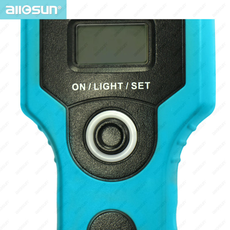 All-SUN EM4808 Portable Digital Moisture Meter LCD Display Wood Analyser 7 Ranges Measurement Scope 2%-5%
