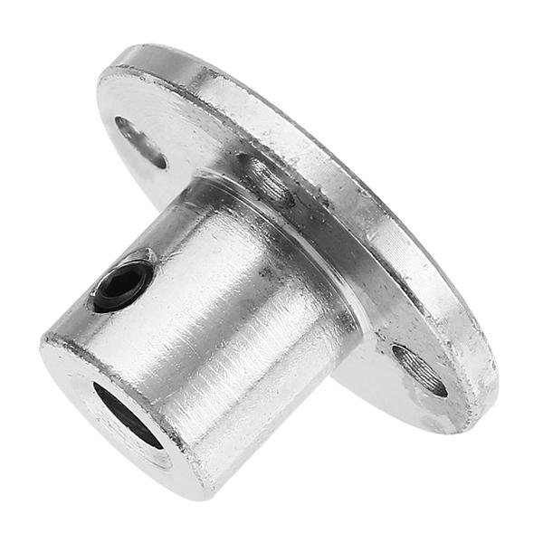 4mm Flange Coupling Steel Rigid Flange Plate Shaft Connector Optical Axis Support Fixed Seat