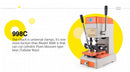 DEFU 998C Key Cutting Copy Machine for Making Car Keys Doing House Keys