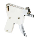 Stainless Steel Strong Lock Pick Gun Locksmith Tool Door Lock Opener+Transparent Lock Padlock