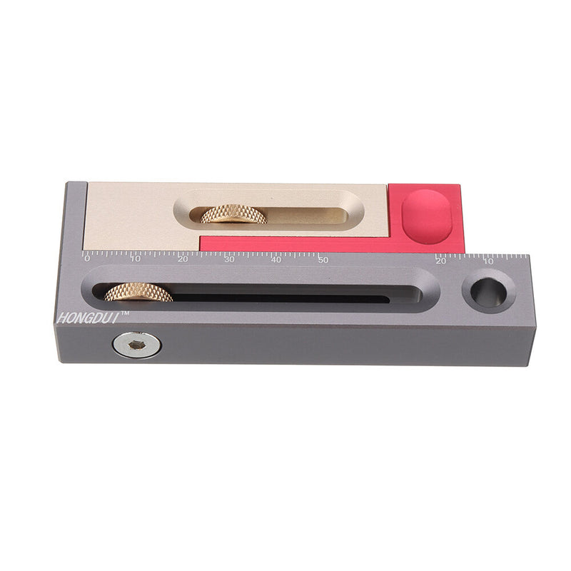 Kerfmaker Table Saw Slot Adjuster Mortise and Tenon Tool Woodworking Movable Measuring Block