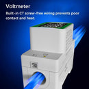 Peacefair PZEM-008 AC50-300V/100A LCD Screen Digital Display Multifunctional Guide Rail Table Voltage Tester Ammeter Voltmeter with Backlight