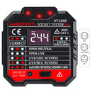 HT106B Socket Outlet Tester Circuit Polarity Voltage Tester Wall Plug Break Finder RCD Test