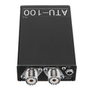 ATU-100 PRO 1.8Mhz-30Mhz OLED Display Automatic Antenna Tuner Built-in Battery for 10W To 100W Shortwave Radio Station