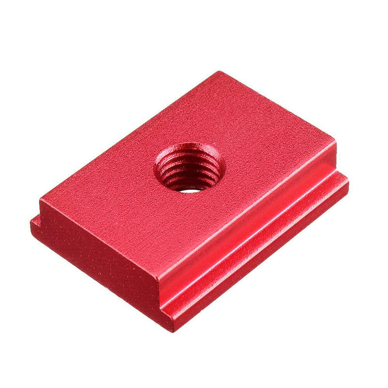 10Pcs 25mm M8 Aluminum Alloy Woodworking T Slot Nut Dedicated T-Shaped Slider For T Track Woodworking Tool