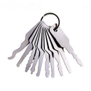5-10PCS Powerful Lock Pick Locksmith Tool Keys Combination Can Open A Variety of Different Locks and Various Models