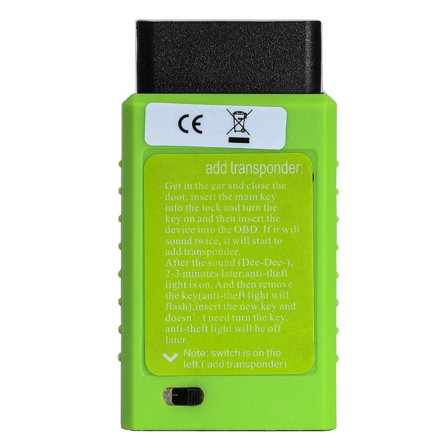 Key Reprogram Obd Plug Vehicle OBD Remote Key Program Device 16pin Add Transponder