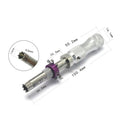 7 Pin Tubular Lock Pick Tool (7.0mm,7.5mm,7.8mm) Lock Pick Set Locksmith Tools with Transparent Padlock Tubular Lock Key for Locksmith Skill Training Practice - LOCKPICKWEB