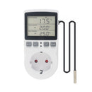 KT3100 Multi-Function Thermostat Temperature Controller Socket Outlet with Timer Switch 16A 220V Heating Cooling Timing Mode EU Plug
