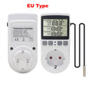 KT3100 Multi-Function Thermostat Temperature Controller Socket Outlet with Timer Switch 16A 220V Heating Cooling Timing Mode EU Plug